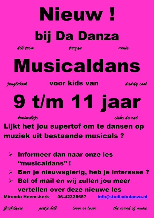 musicaldans